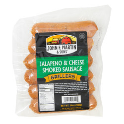 Jalapeno & Cheese Smoked Sausage Grillers 12/10oz