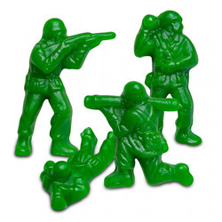 Gummi Green Army Guys 4/5lb