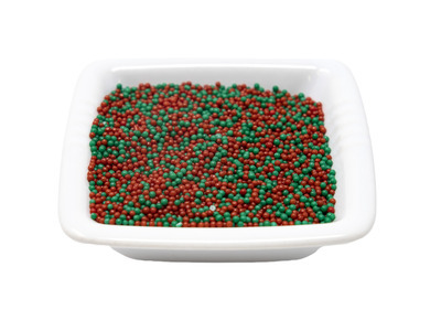 Red and Green Nonpareils 10lb