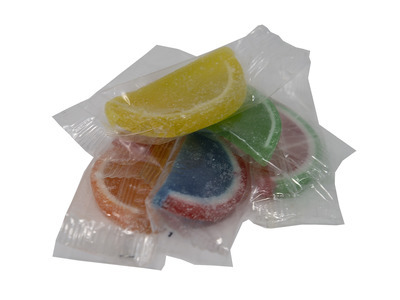 Wrapped Assorted Fruit Slices 10lb