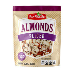 Sliced Almonds 12/2.25oz