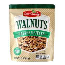 Walnut Halves & Pieces 12/2.25oz