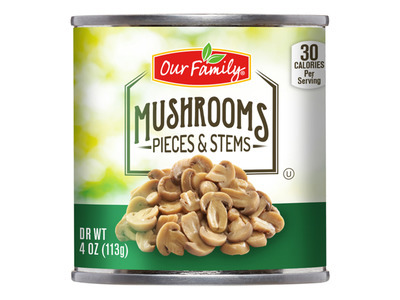 Mushroom Pieces & Stems 24/4oz