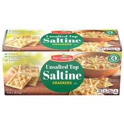 Unsalted Saltine Cracker 12/16oz