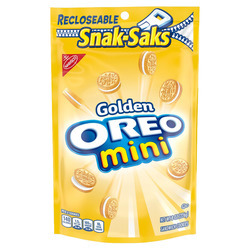 Golden Oreo Mini Snak-Saks 12/8oz