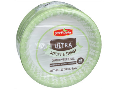 Ultra Strong & Sturdy Bowls 20oz 6/48ct
