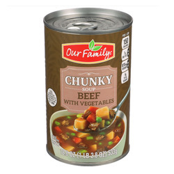 Chunky Beef, Ready-To-Eat 12/18.6oz