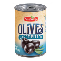 Large Pitted Olives 12/6oz