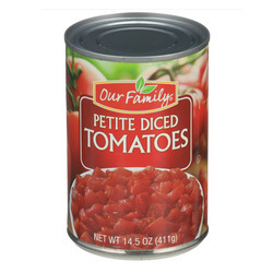 Petite Diced Tomatoes 24/14.5oz