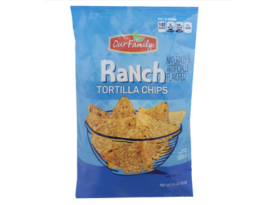 Ranch Tortilla Chips 12/10oz