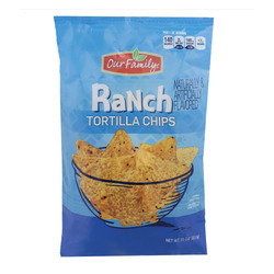 Ranch Tortilla Chips 12/10oz