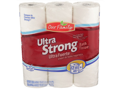 Ultra Strong Bath Tissue 4/12rl