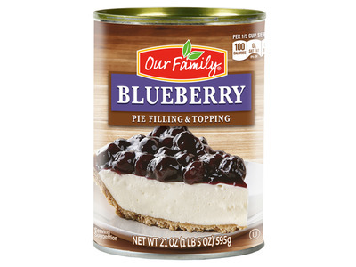 Blueberry Pie Filling 12/21oz