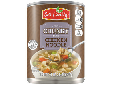 Chunky Chicken Noodle, Ready-To-Eat 12/18.6oz