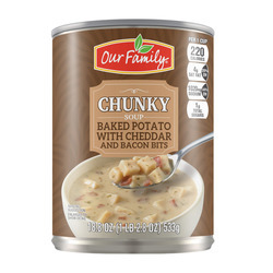 Chunky Potato Cheddar Bacon, Ready-To-Eat 12/18.8oz