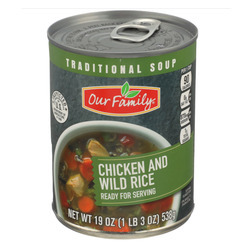 Chicken & Wild Rice Soup, Ready To Eat 12/19oz