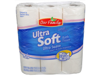 Ultra Soft Bath Tissue 4/12rl