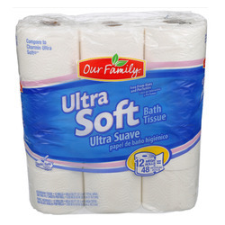 Mega Ultra Soft Bath Tissue 4/12rl