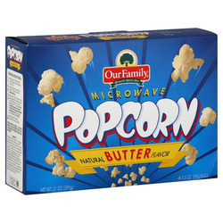 Butter Microwave Popcorn 8/6ct