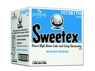 Sweetex Finest High Ratio Flex Cake & Icing Shortening 50lb