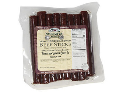 Honey BBQ Seasoned Beef Sticks 8/1.25lb