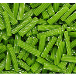 Jumbo 2" Green Apple Licorice Twists 10lb