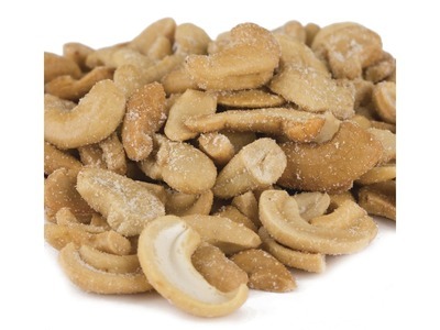 Large Roasted & Salted Cashew Pieces 25lb
