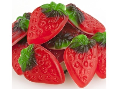 Gummi Strawberries with Cream 6/4.4lb