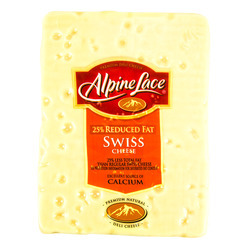 Reduced Fat Swiss Cheese 10lb