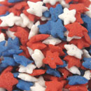 Mini Red, White & Blue Stars