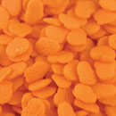 Mini Shapes Orange Pumpkins