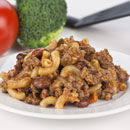 Tomato, Mac & Beef Supper