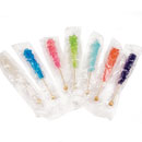 Assorted Rock Candy On Stick (Wrapped)