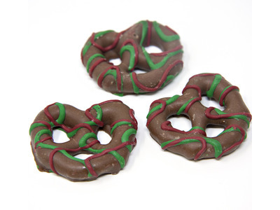 Christmas Chocolate Pretzels 15lb