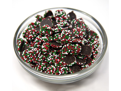 Mini Christmas Nonpareils 25lb