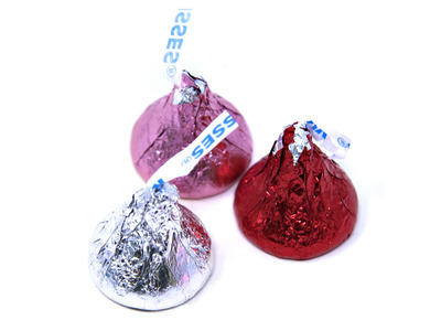 Kisses, Red/Silver/Pink 25lb
