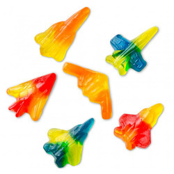 Assorted Gummi Jet Fighters 4/5lb