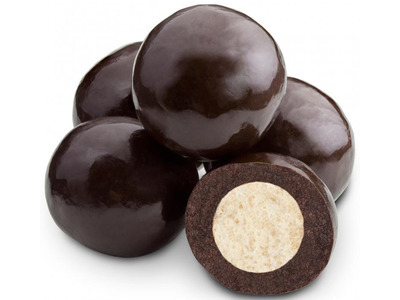 Dark Chocolate Triple Dipped Malt Balls 10lb