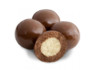 Milk Chocolate Triple Dipped Malt Balls 20lb