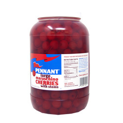 Large Maraschino Cherries with Stem 4/1gal