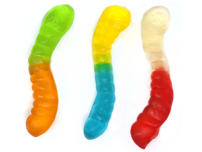 Small Gummi Worms 6/5lb