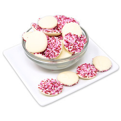 White Valentine Nonpareils 20lb