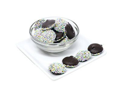 Dark Chocolate Easter Nonpareils 20lb