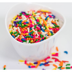 Carnival Sprinkles, 8 Color 25lb