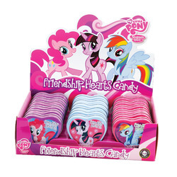 My Little Pony Friendship Hearts Tin 18ct