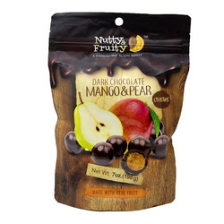 Dark Chocolate Mango Pear Chews 8/7oz