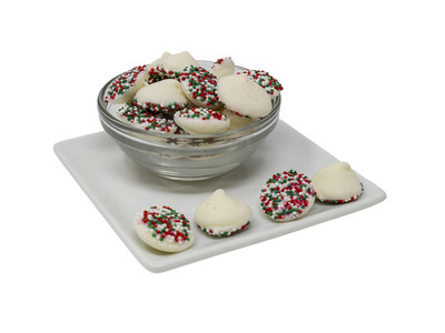 Christmas Mint Drop Nonpareils 20lb