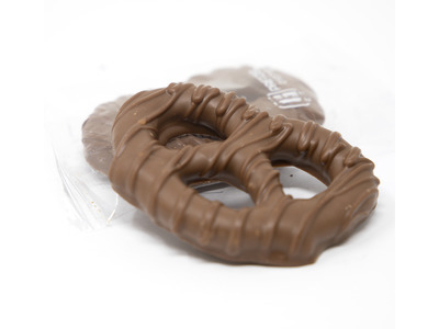 Milk Chocolate Pretzels, Wrapped 6lb