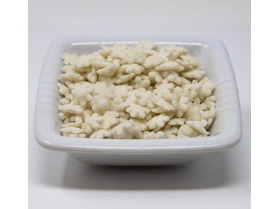 White Snowflake Shapes 25lb