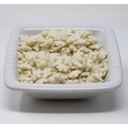 White Snowflake Shapes 25lb